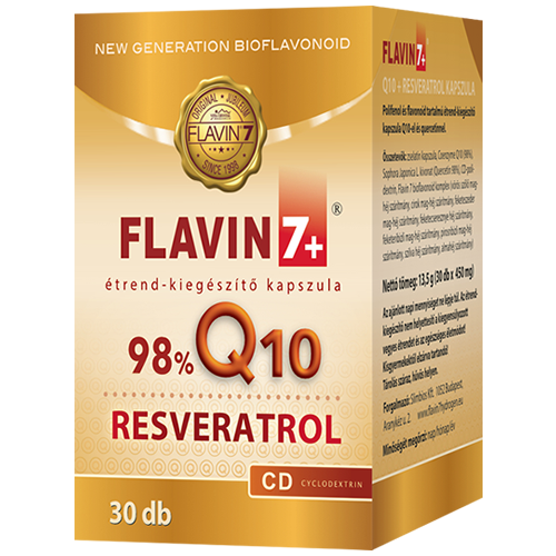 Flavin7 Q10 98% + Resveratrol 30 cps